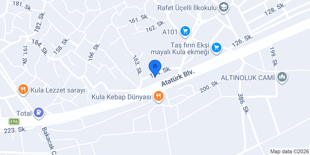 Kuzey Ada Motors konumu