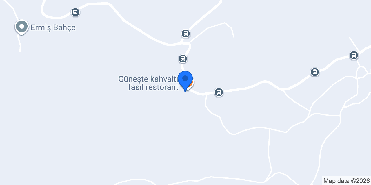 Güneşte kahvaltı fasıl restorant konumu