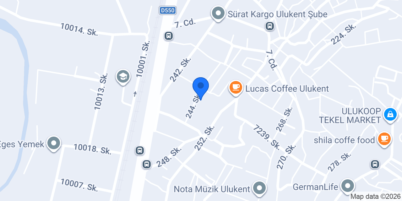 Olea Kent Ulukent konumu