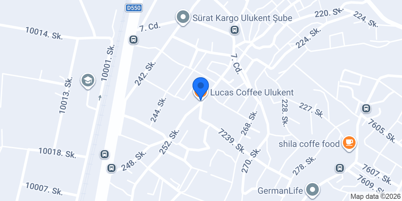 Lucas Coffee Ulukent konumu