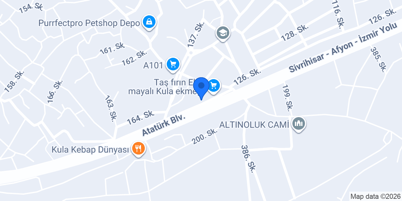 KAEN OTOMOTİV konumu