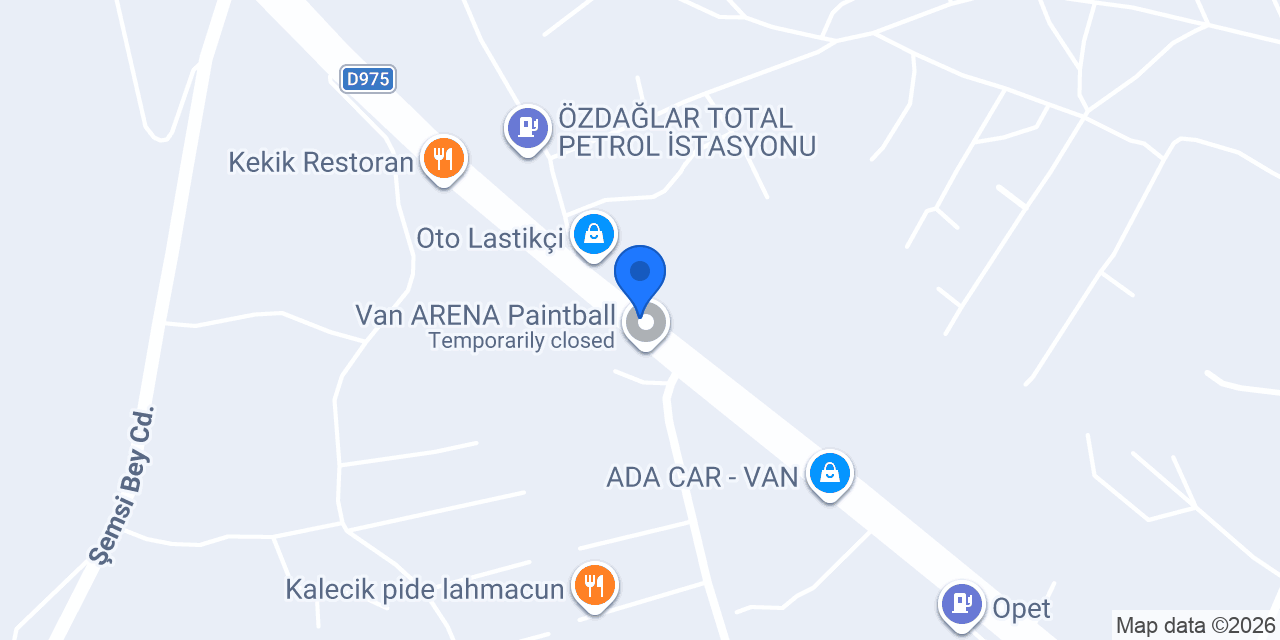 Van karo parke konumu