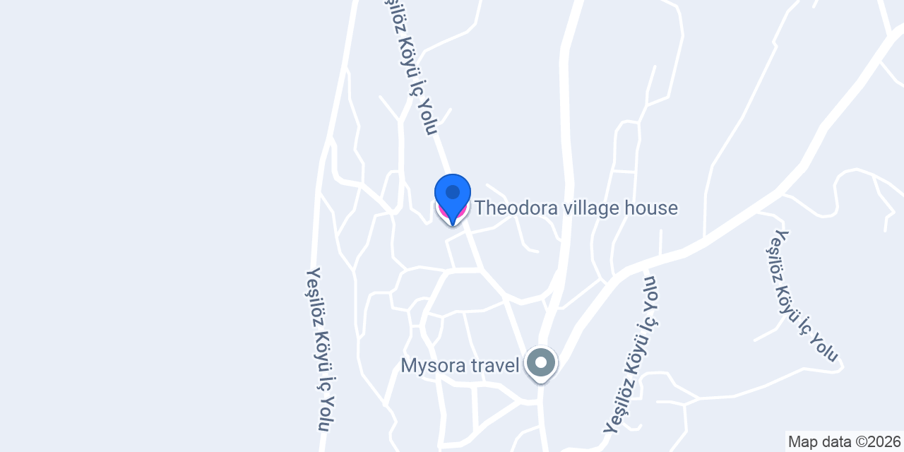 Theodora village house konumu