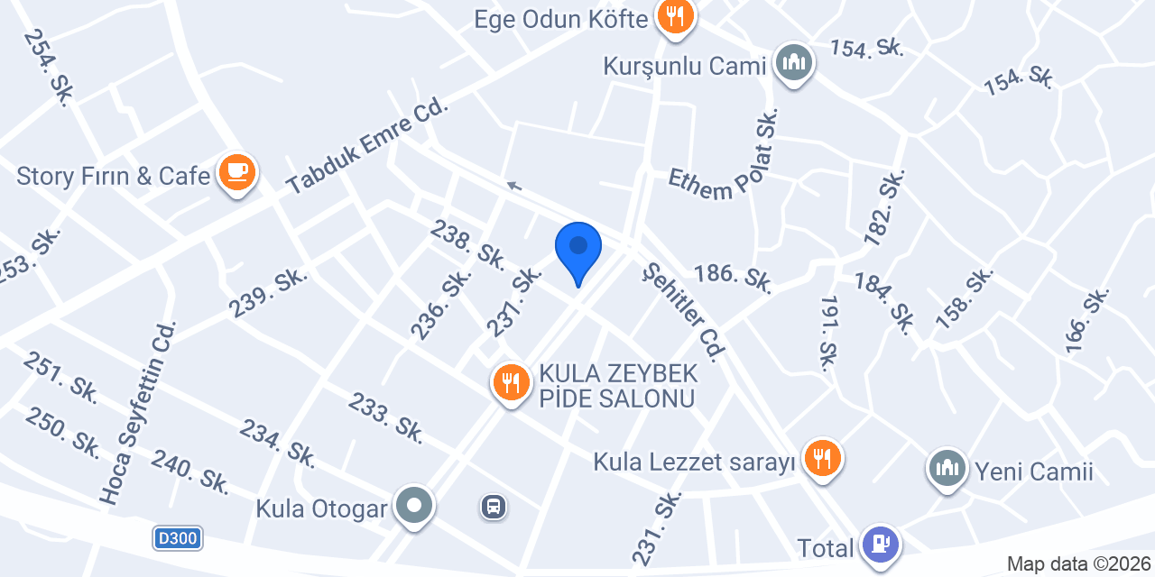 Yağmur Pastanesi konumu