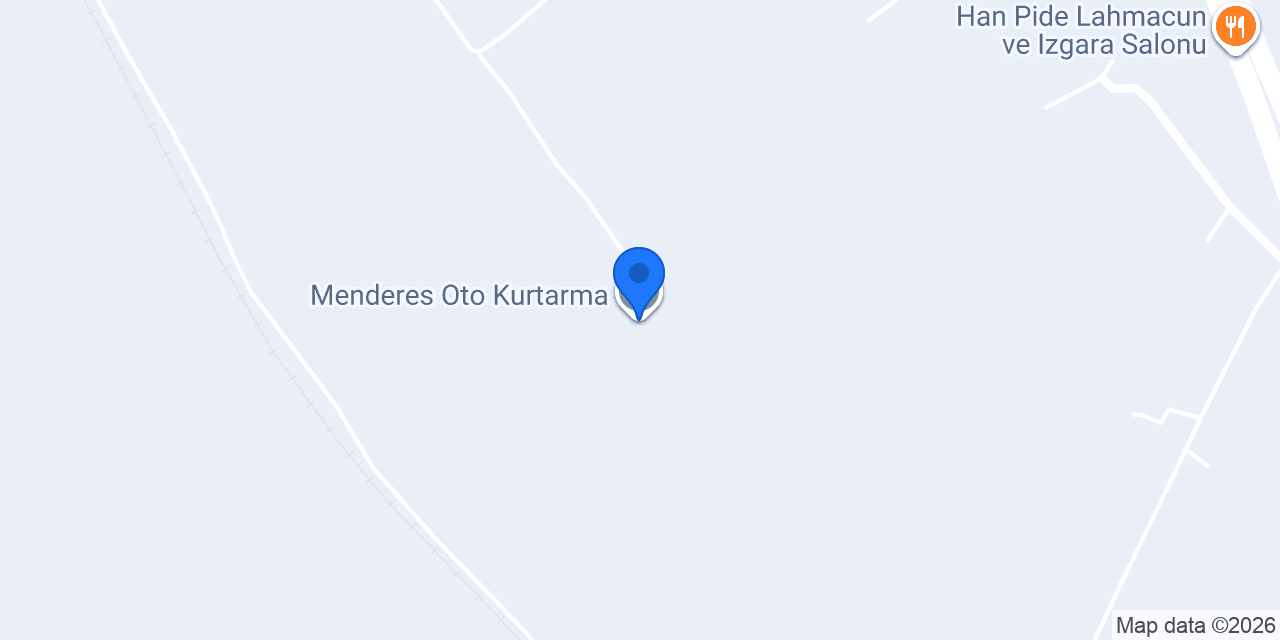Menderes Oto Kurtarma konumu