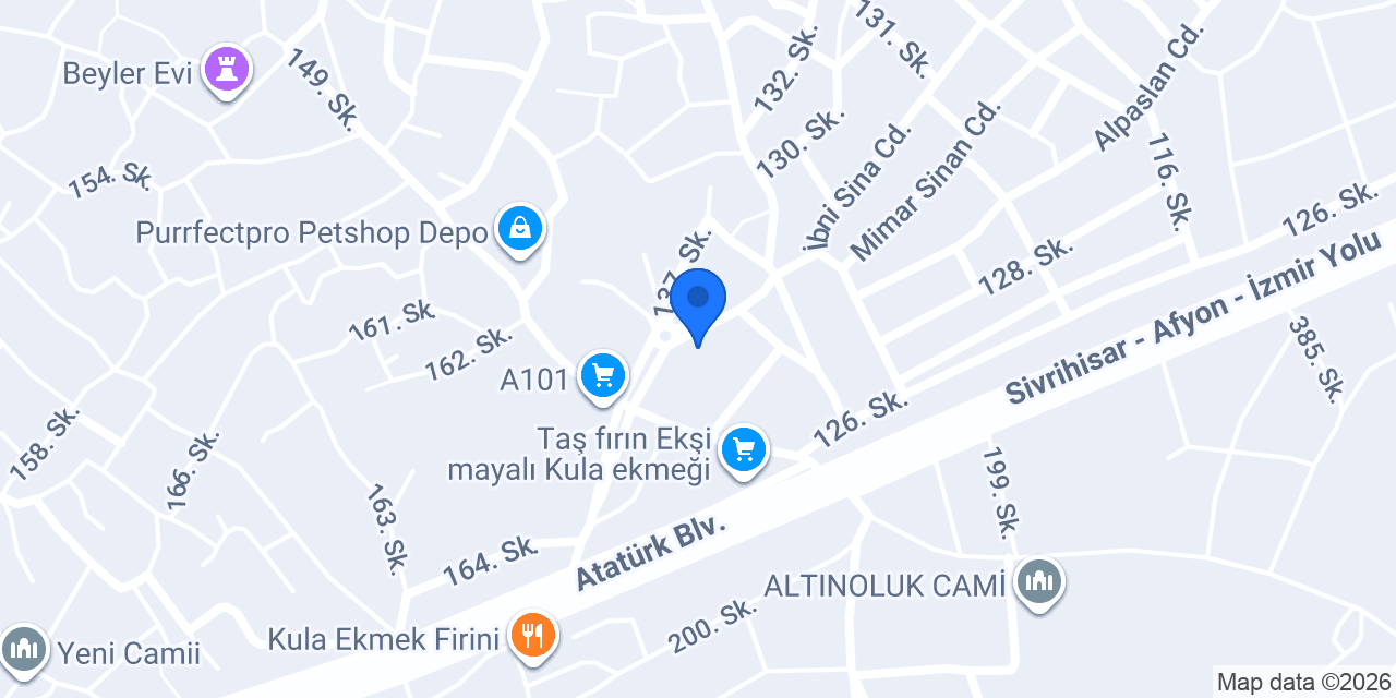 FABE TEKSTİL konumu