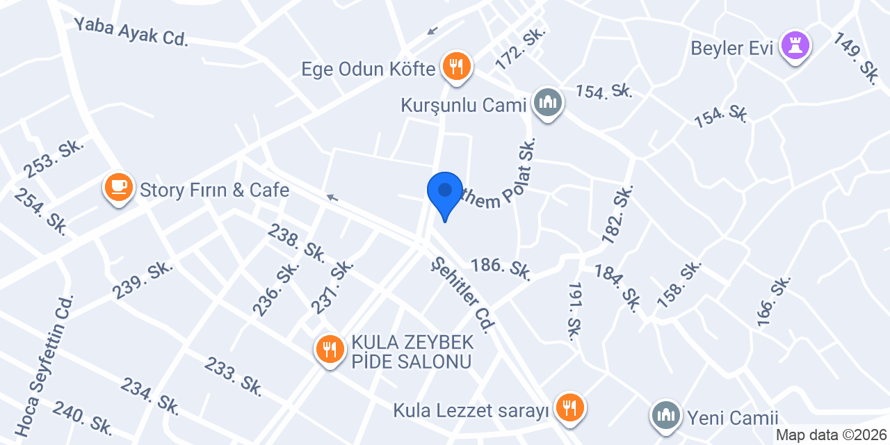 ZT MEDIKAL KULA konumu