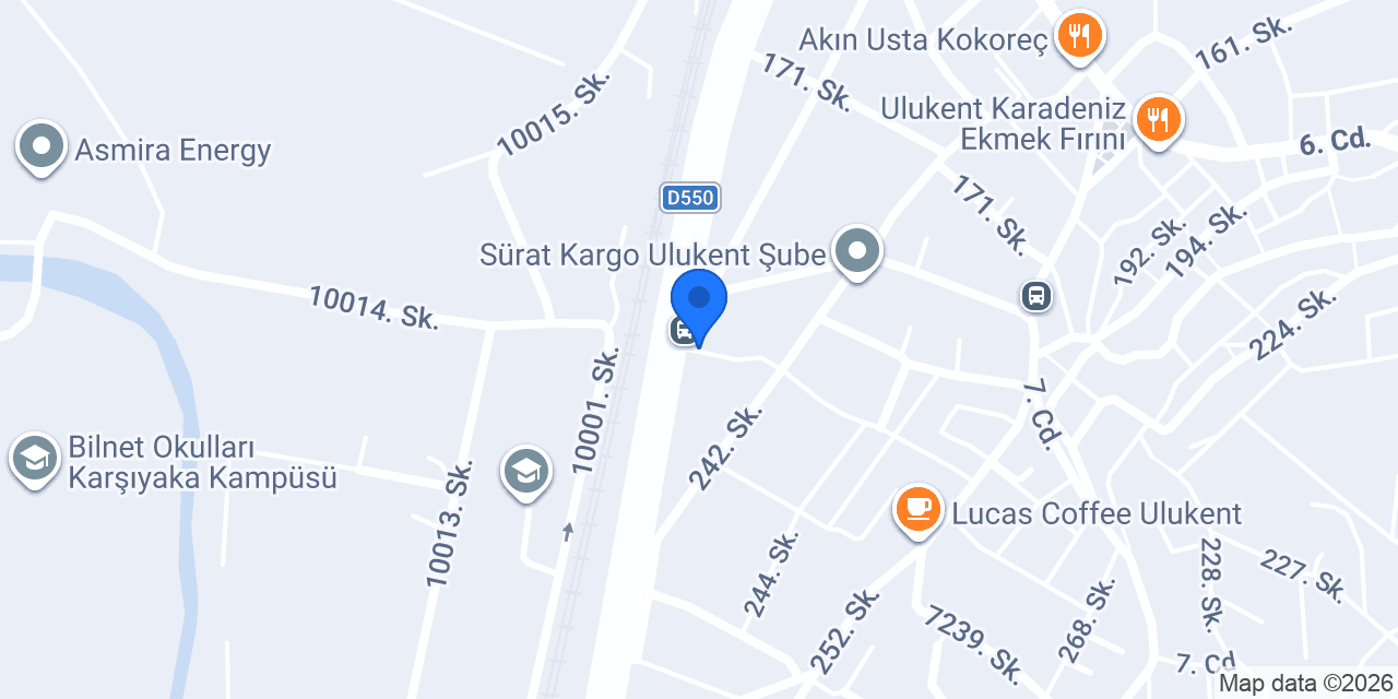 Bulvar Mobilya konumu
