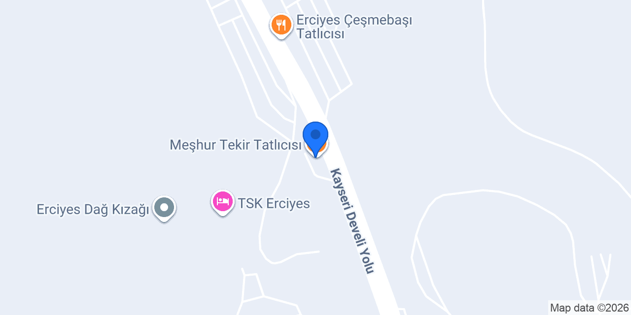 Meşhur Tekir Tatlıcısı konumu