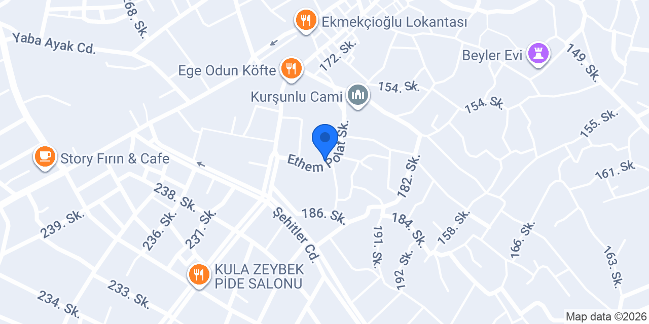 Kula İkizler Bebe Giyim konumu