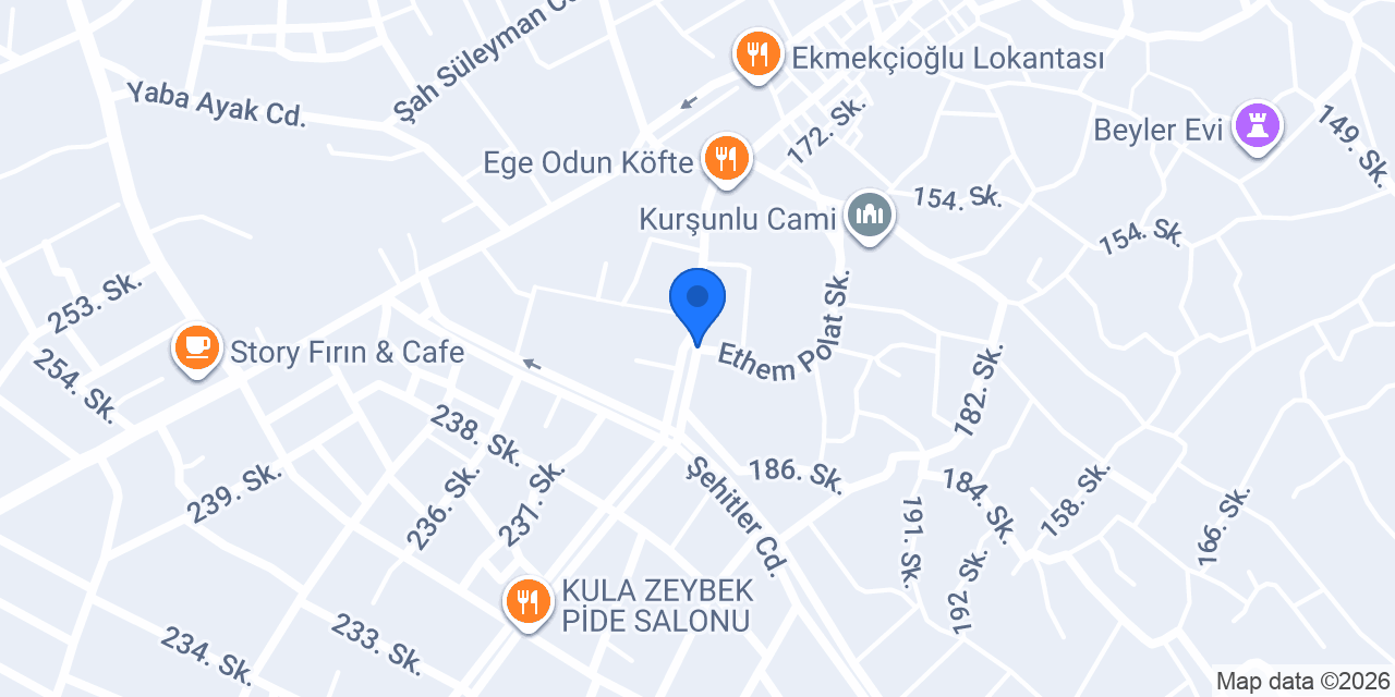 Beyzade Baklava konumu