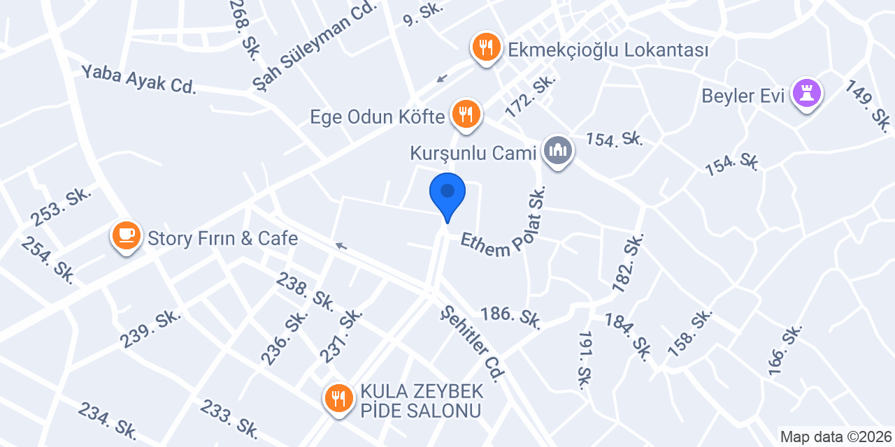 GÖKTÜRK Harita Kadastro&Mühendislik konumu
