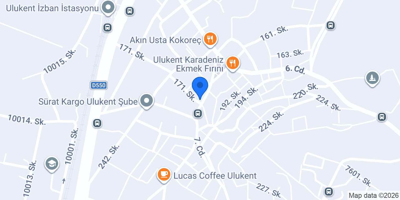 Ulukent terzisi konumu