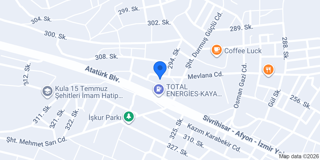Fizyoterapist Gülsüm ÇAY konumu