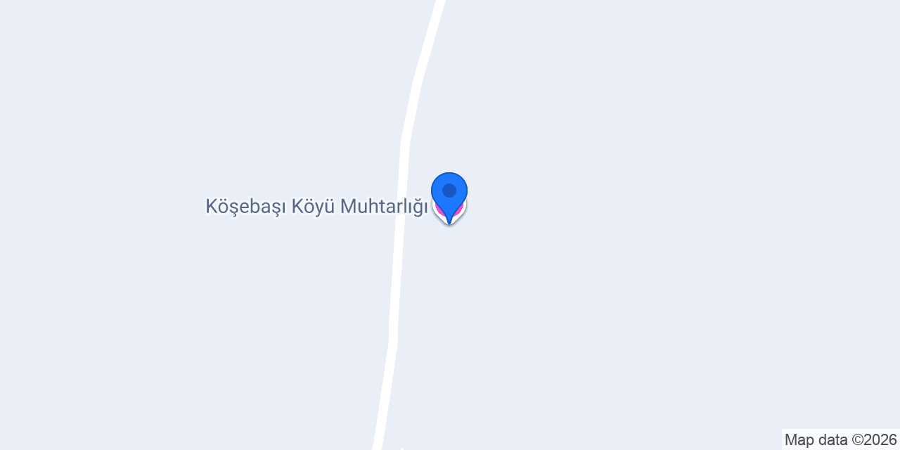 Köşebaşı Köyü Muhtarlığı konumu