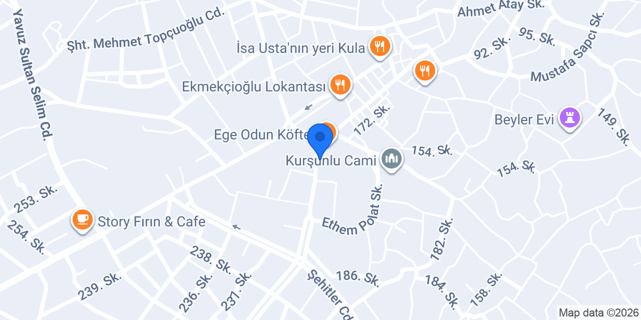 Tarihi Antep Çiğköfte & Ağaoğlu Baklava konumu