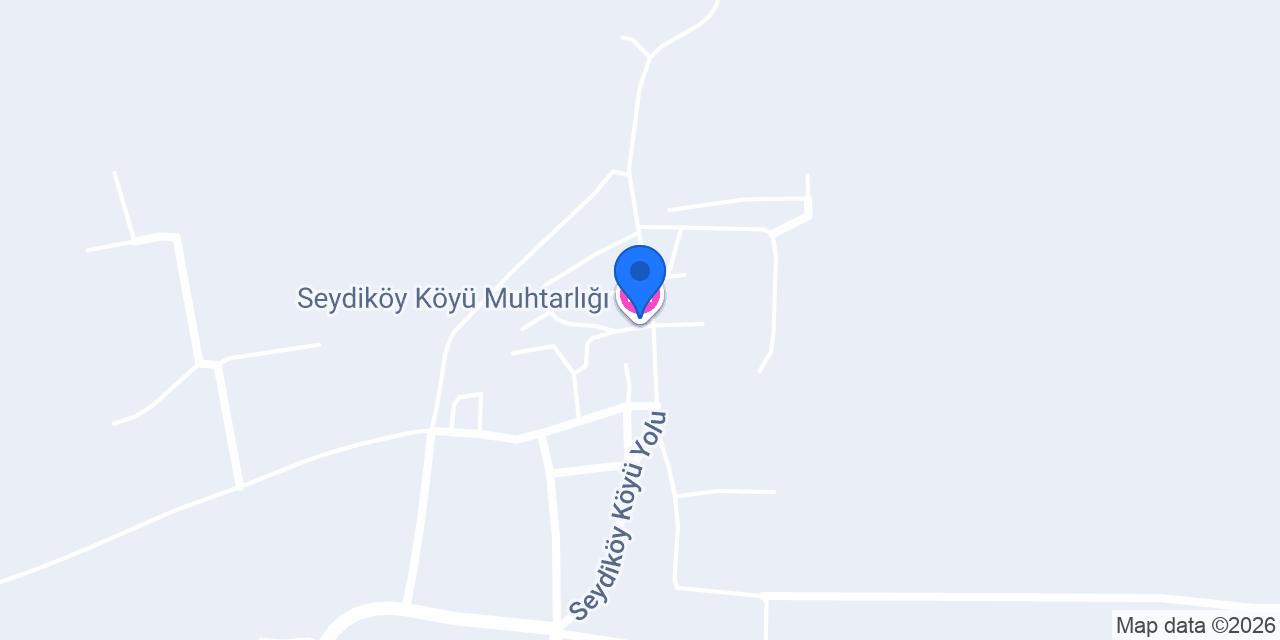 Seydiköy Köyü Muhtarlığı konumu