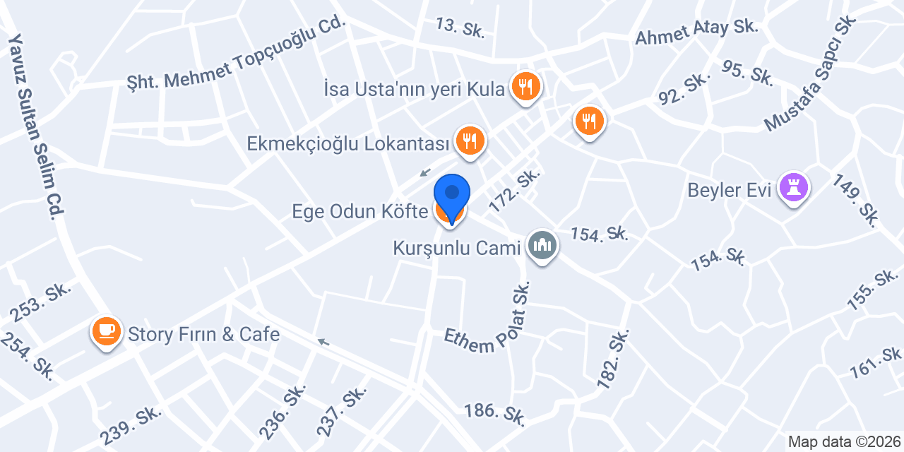 EGE DENİZ SİGORTA ACENTELİĞİ LTD. ŞTİ. konumu
