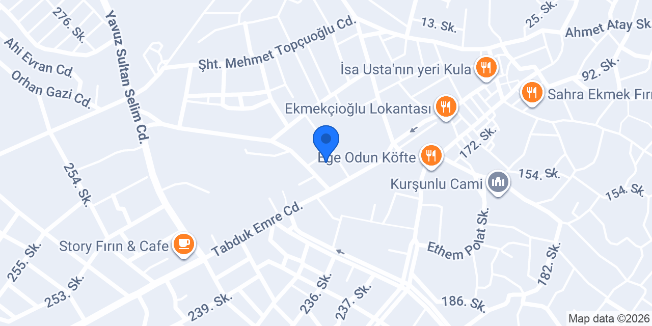 Yurtiçi Kargo Kula konumu