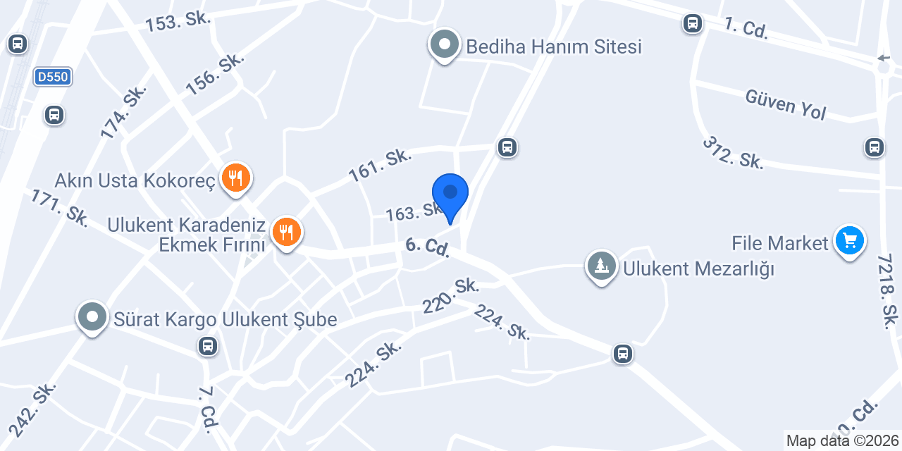 Gülcan Yapı konumu