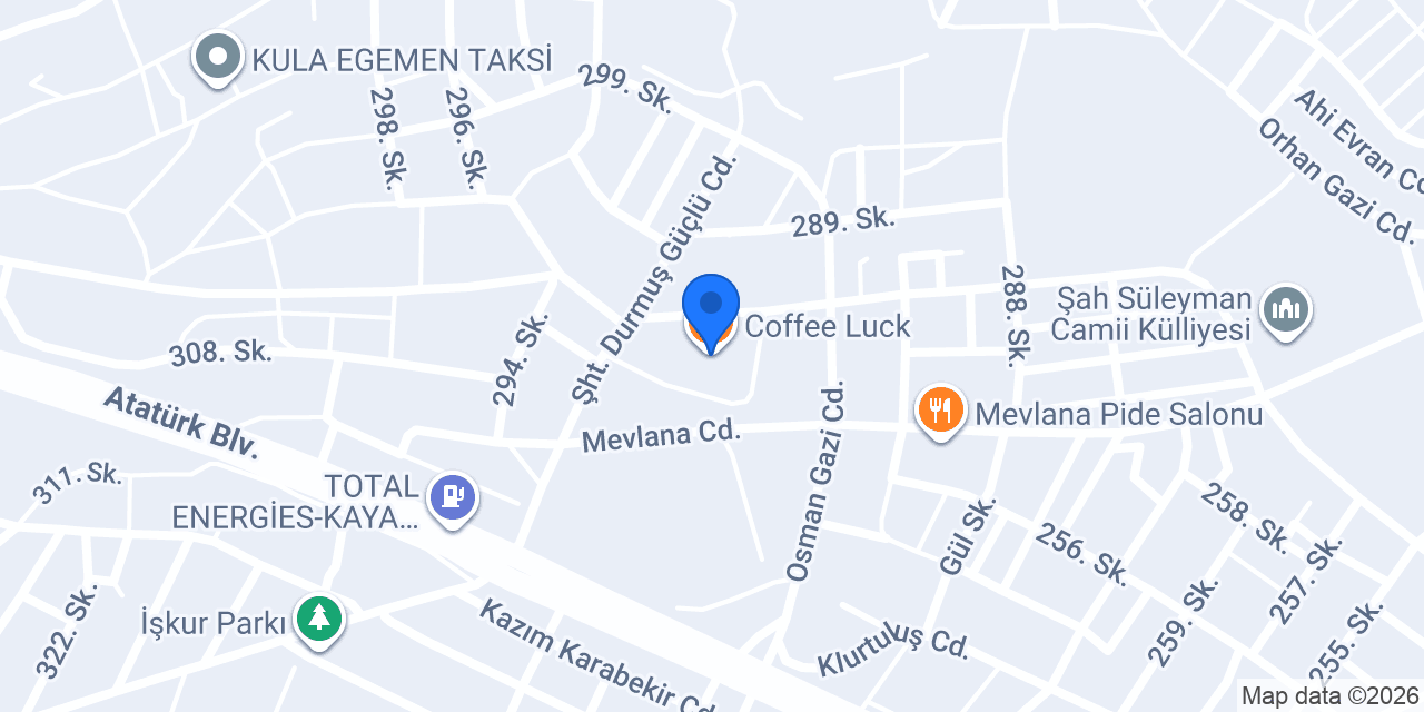 Coffee Luck konumu