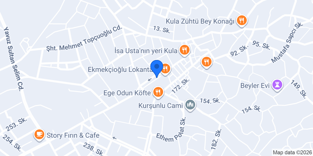 AKSU gömlekleri konumu