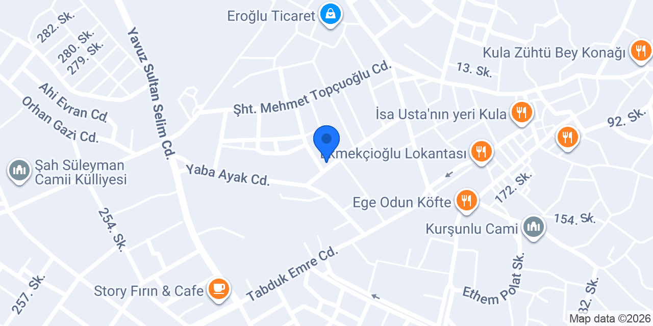 Köseoğlu harfiyat konumu