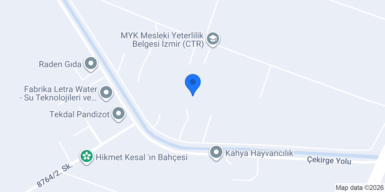 Izmir streç ParsGroup konumu
