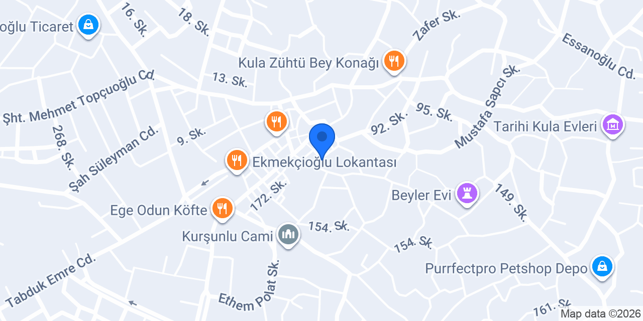 Sahra Ekmek Fırını konumu