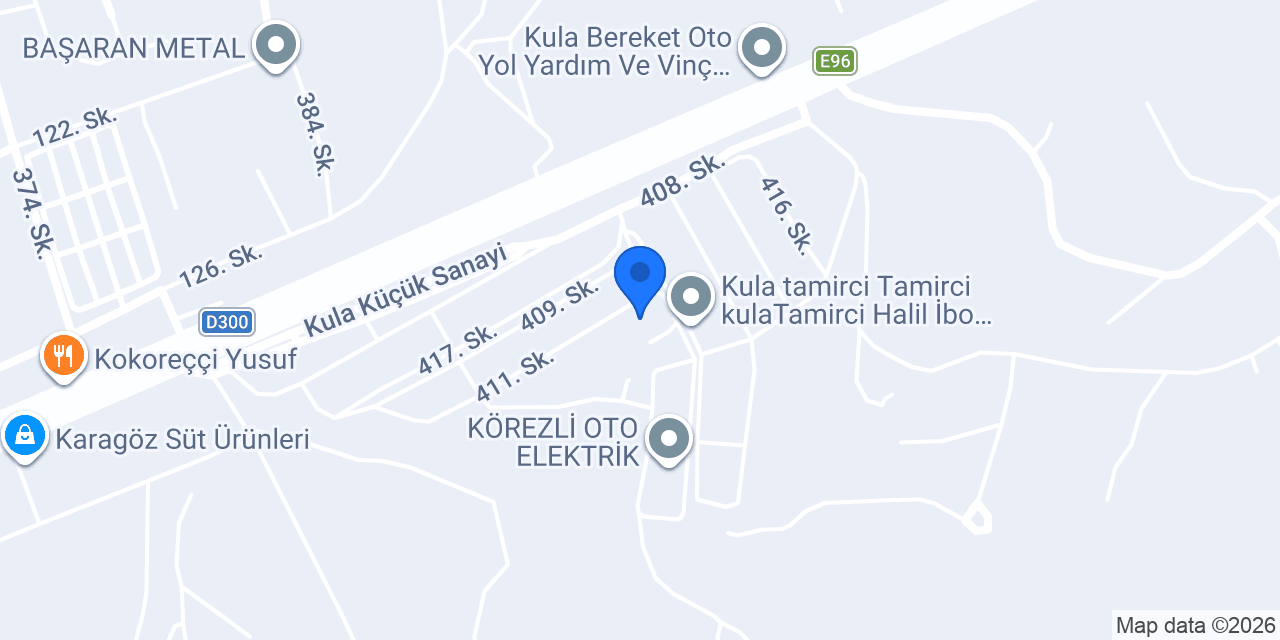 Erdal Oto Lastik konumu