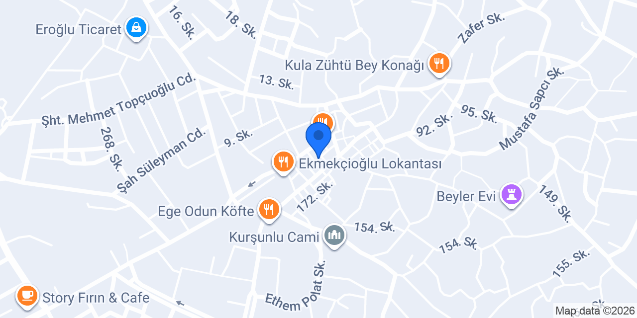 Özdemir Gıda konumu