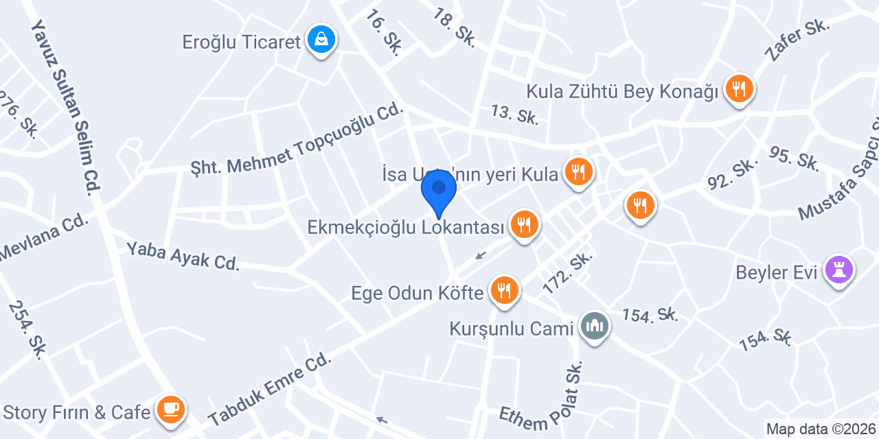 Lezzet Süpermarket konumu