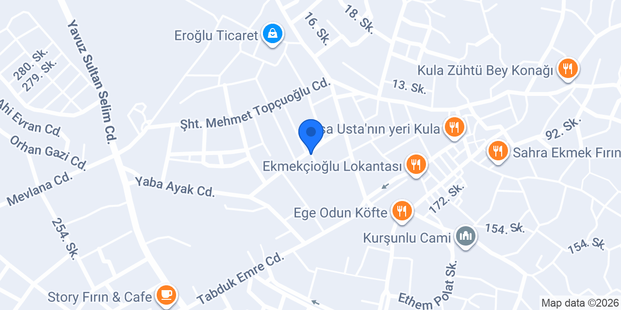 120 Evler Pide Salonu konumu