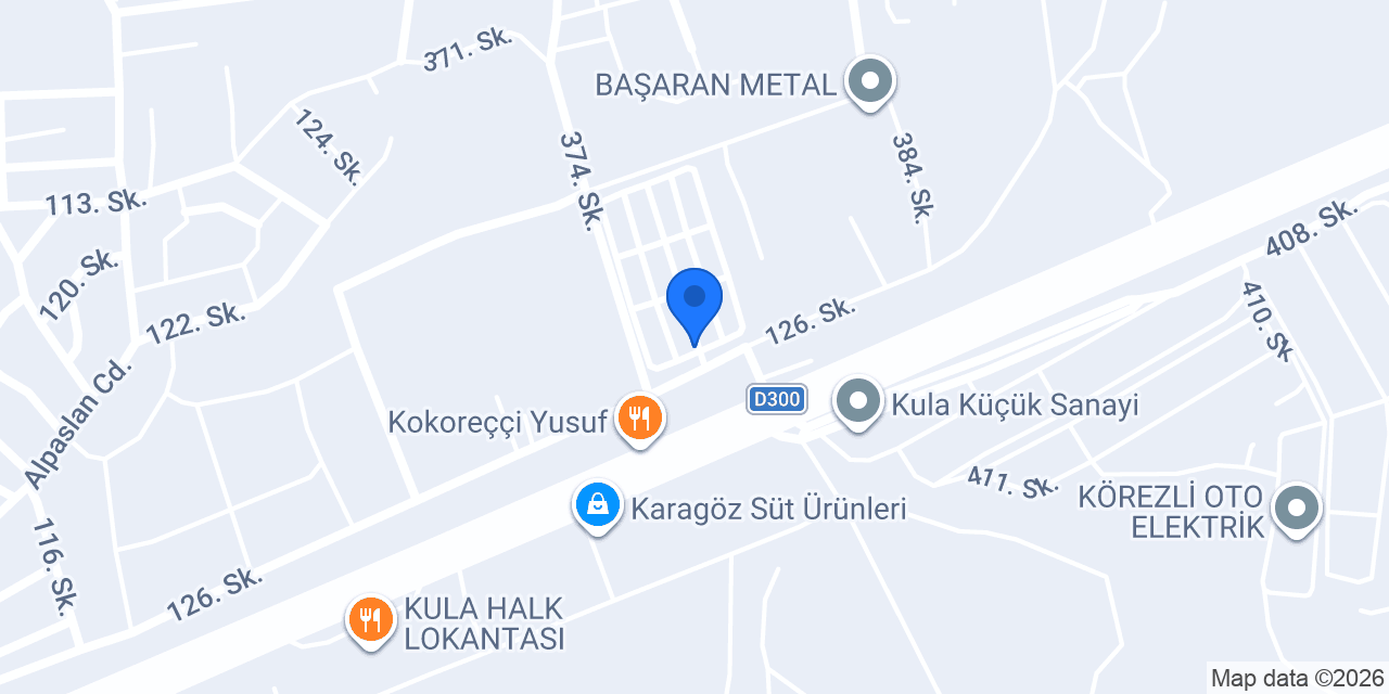 Kula tost hamburger konumu