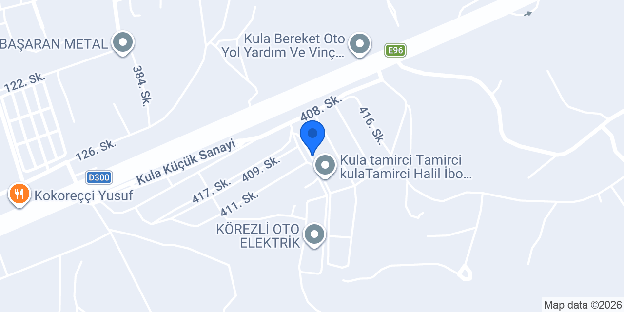 PEKERLER HİDROLİK konumu