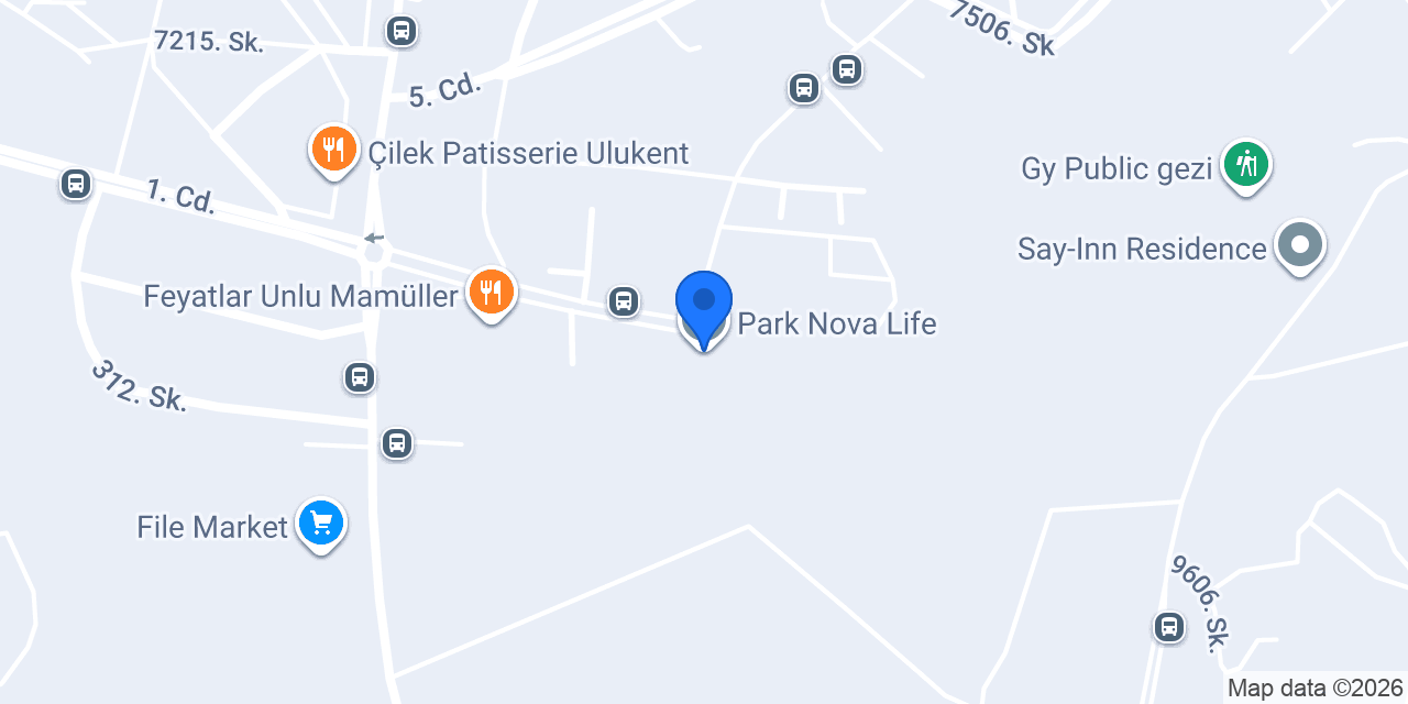 Park Nova Life konumu