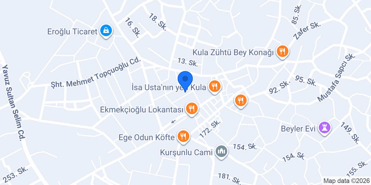 Mega sembol elektrik konumu