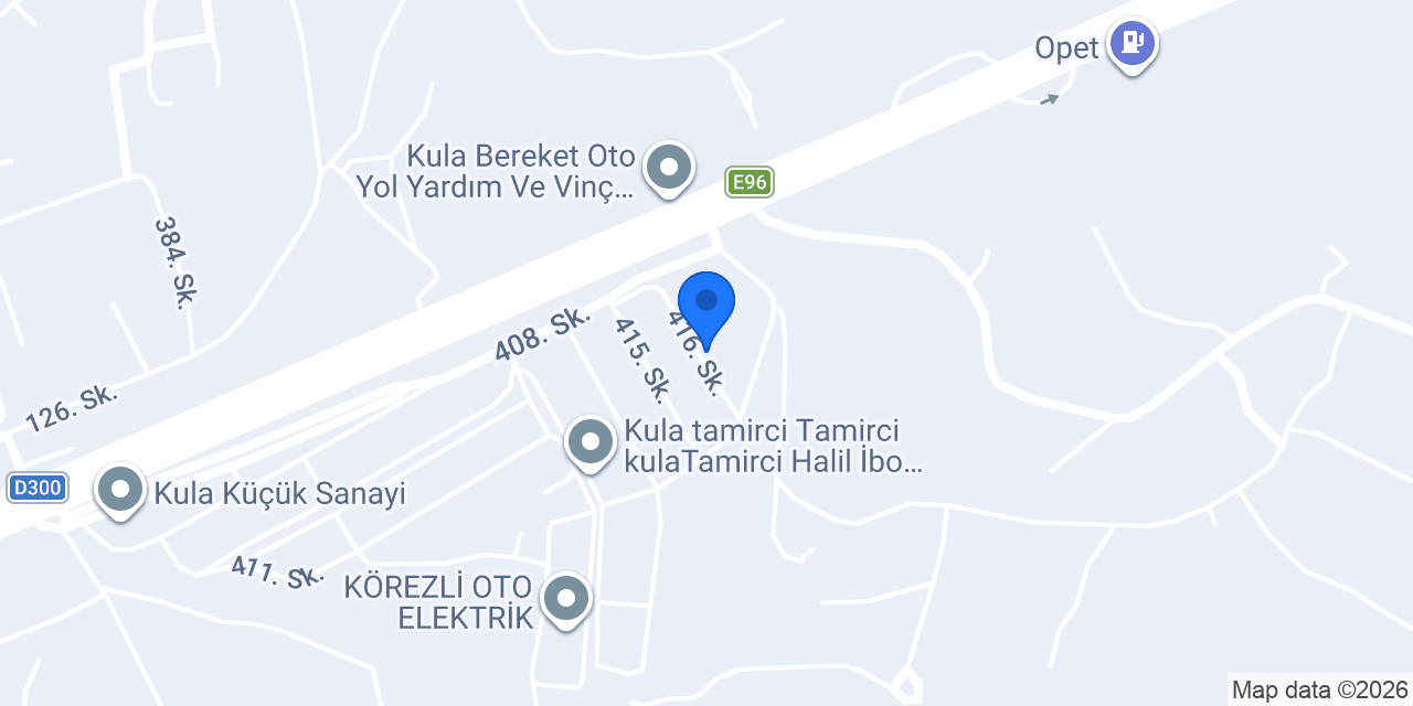 Kaportacı Gökhan konumu