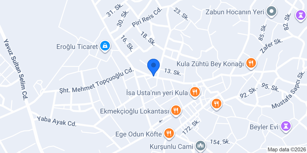 ÖZ-VET Veteriner Kliniği konumu