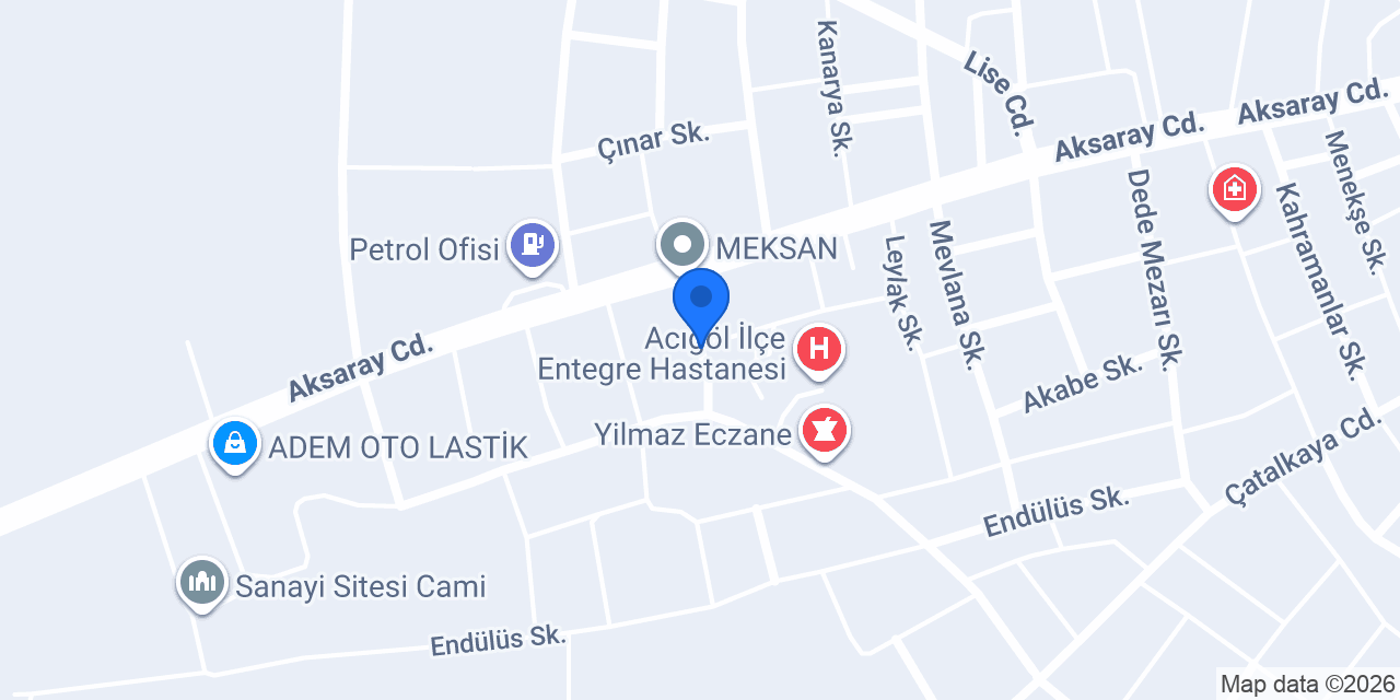 Ömür eczanesi konumu