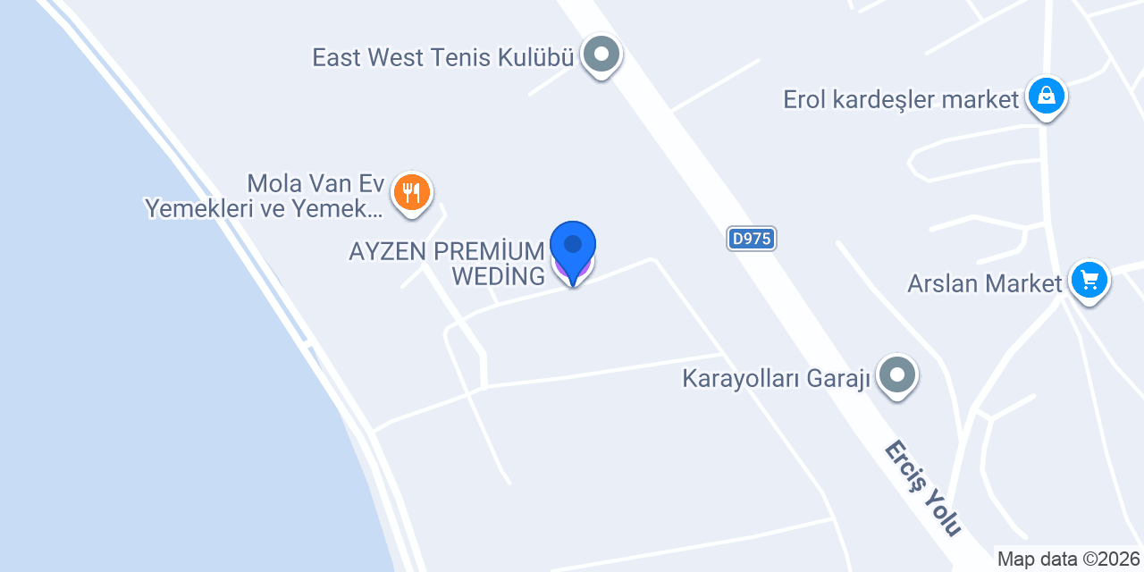 AYZEN PREMİUM WEDİNG konumu