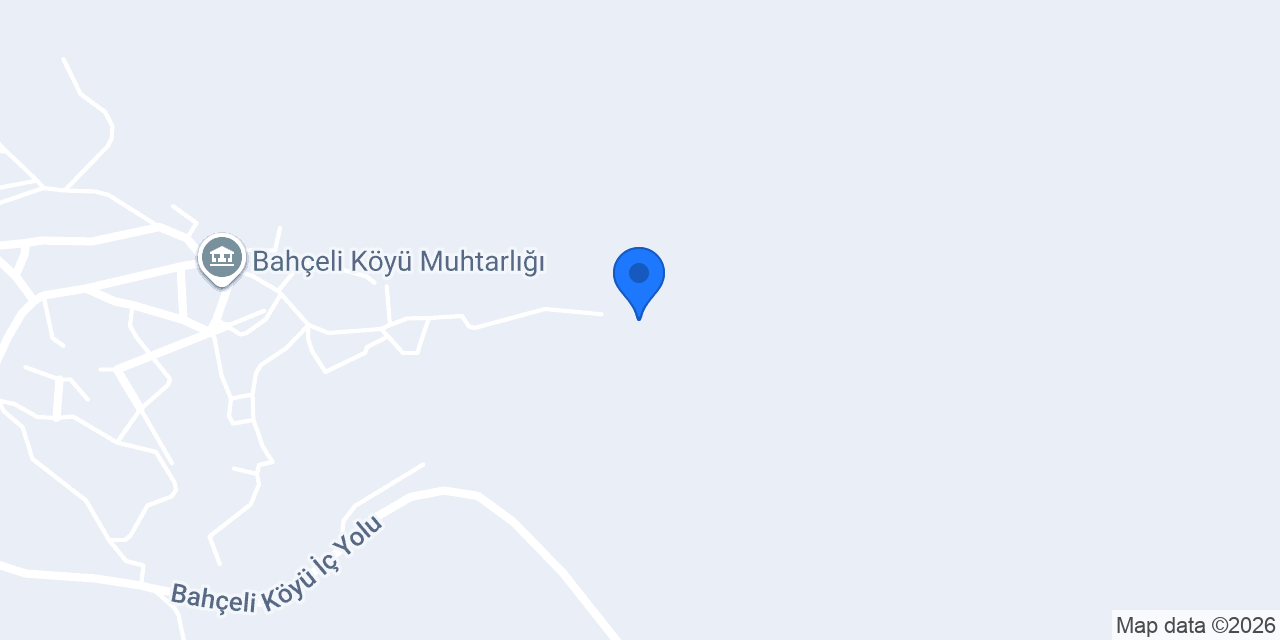 Bahçeli İlköğretim Okulu konumu