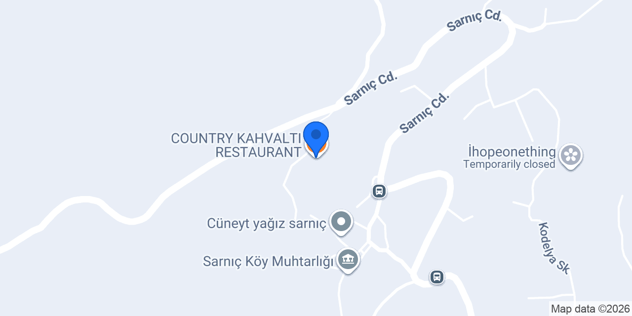 Country konaklama konumu