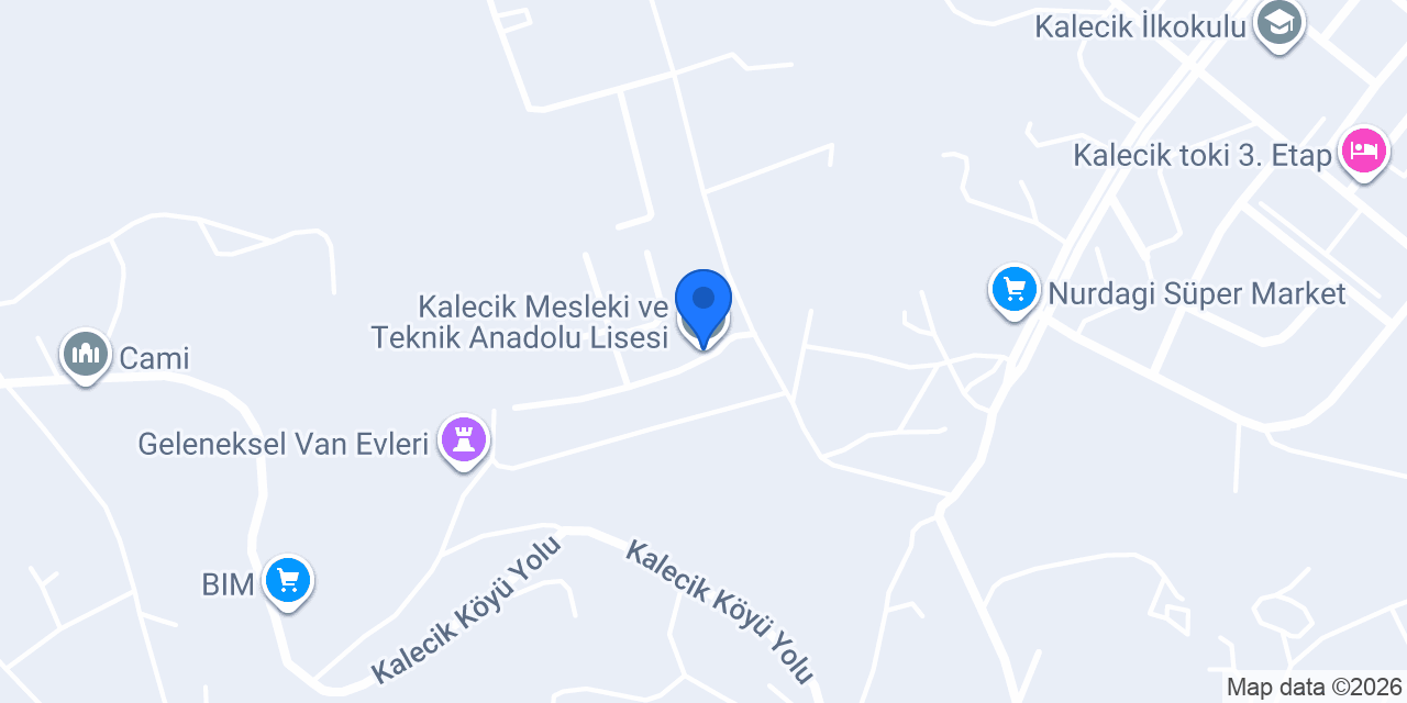 Kalecik Mesleki ve Teknik Anadolu Lisesi konumu