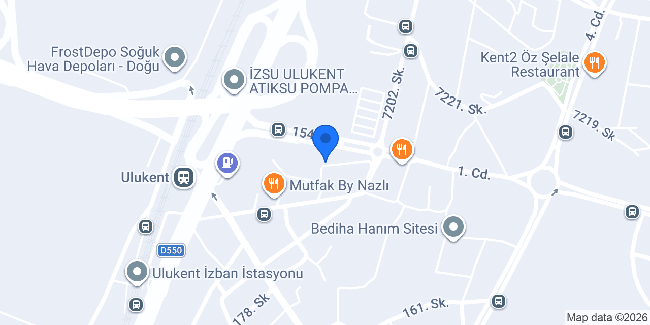 MEF Akademi konumu