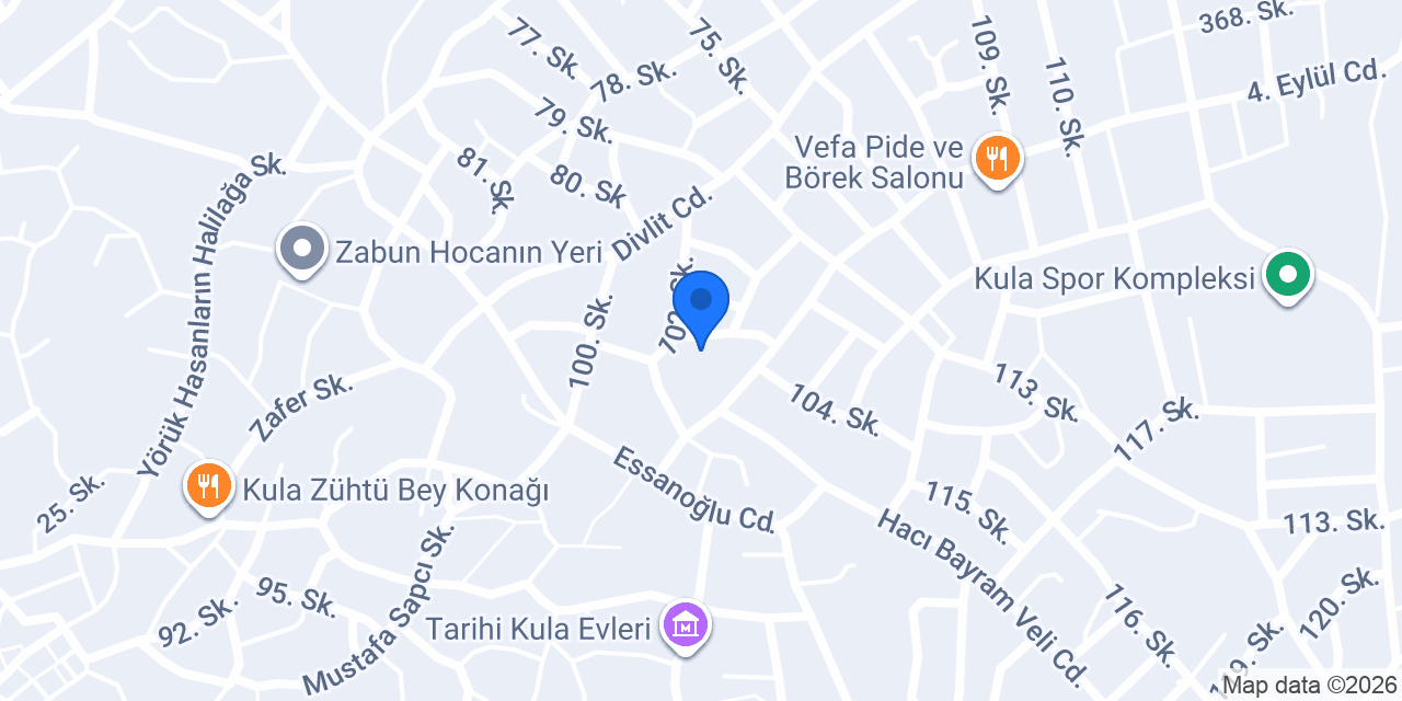 Mert Fırın konumu