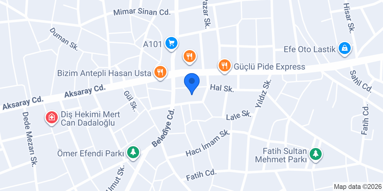 BAHÇE MOBİLYA konumu