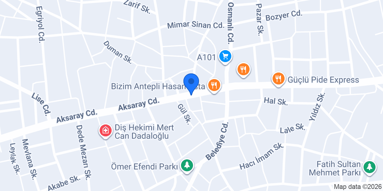 Tutal Aile Kasabı konumu