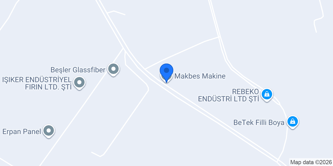 Makbes Makine konumu