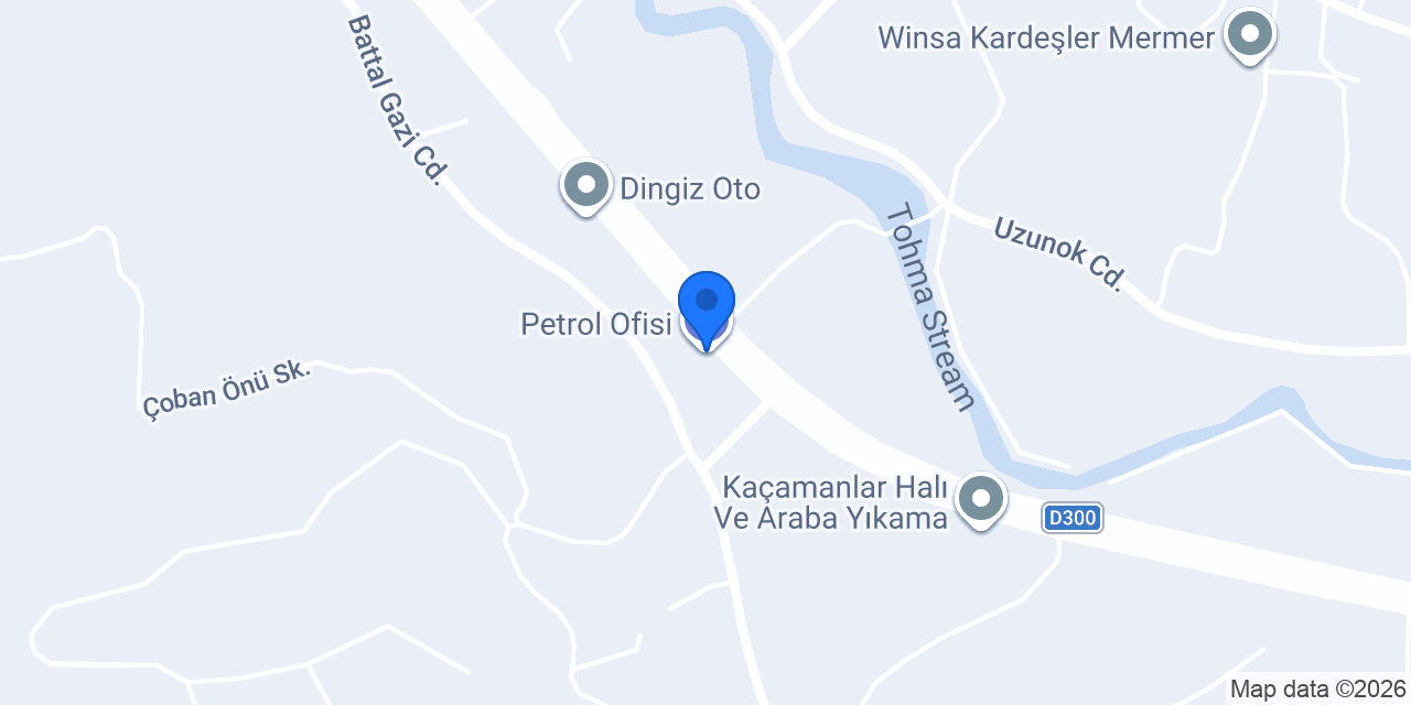 Petrol Ofisi konumu